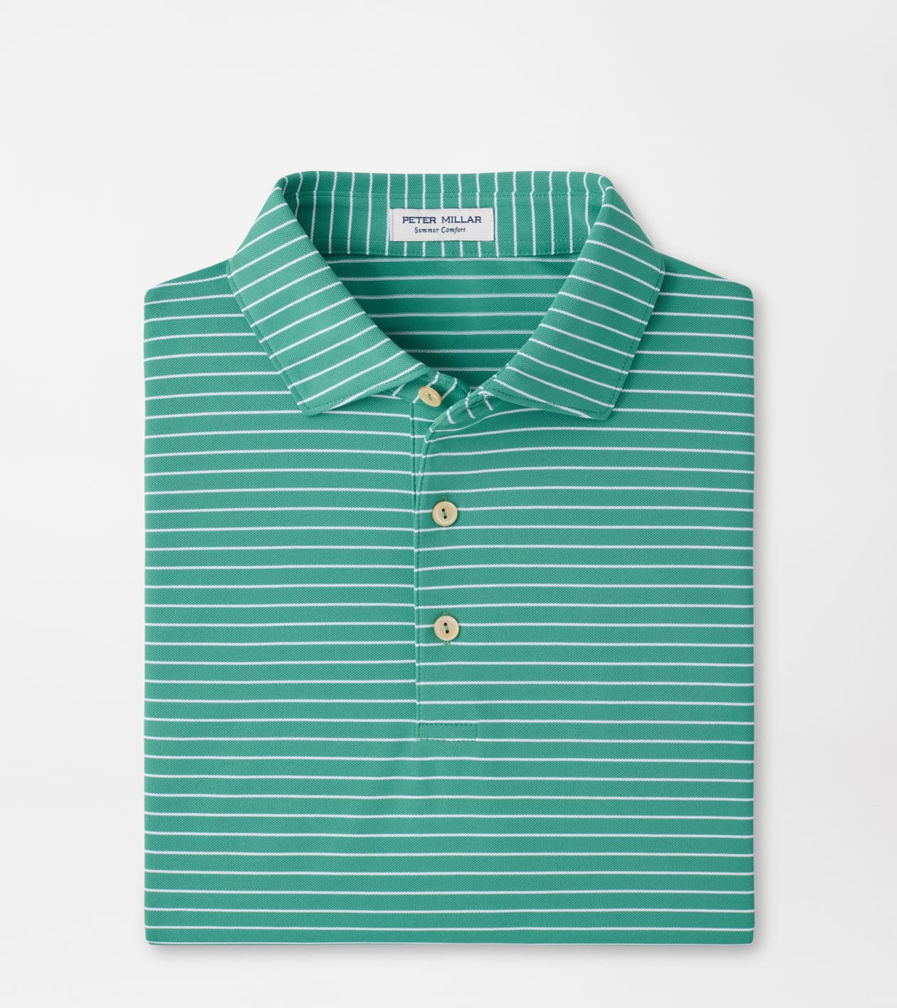 Peter Millar Men's Snow Pea Winston Performance Mesh Polo