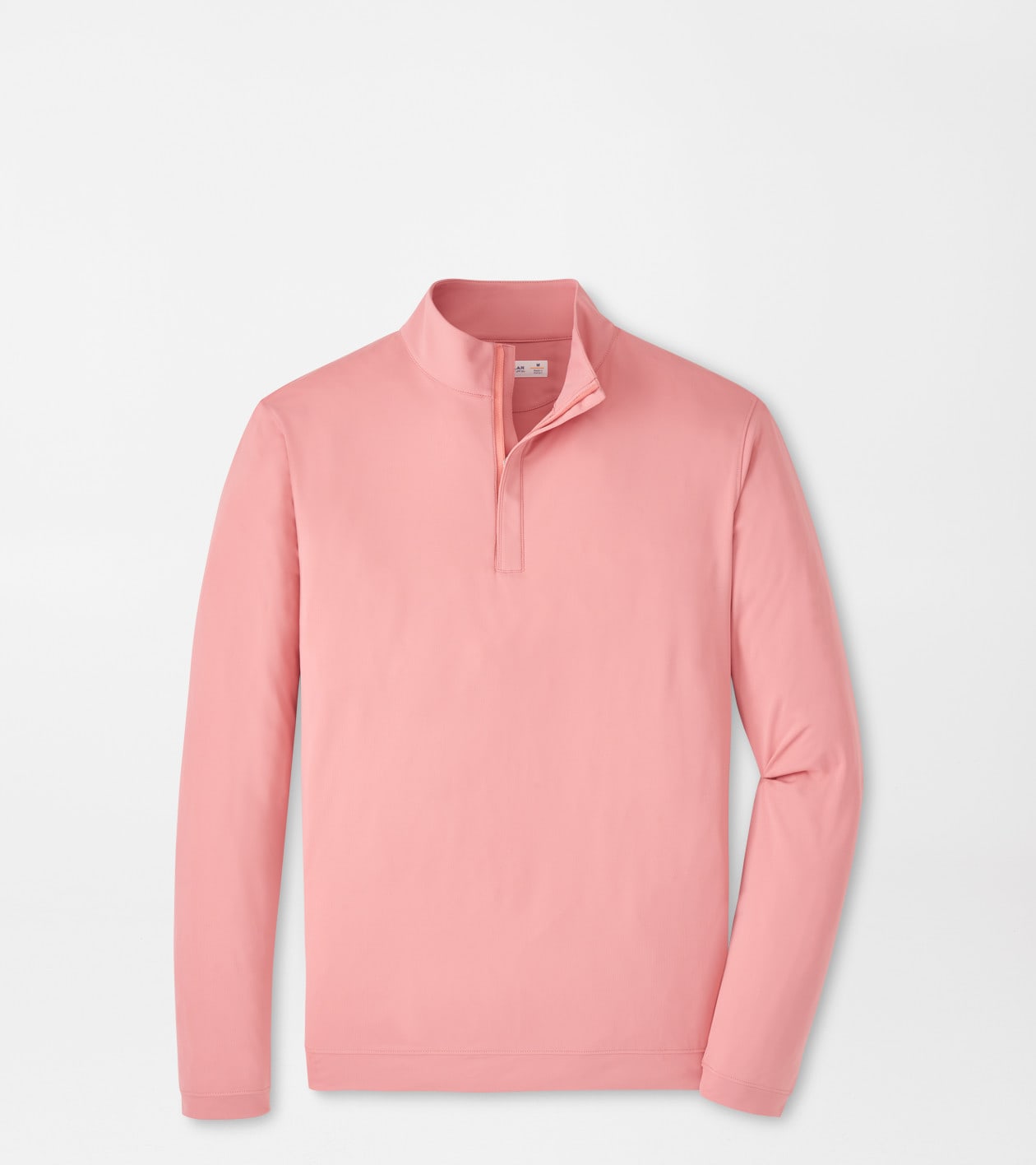 Peter Millar Men's Venetian Pink Featherweight Performance Quarter-Zip