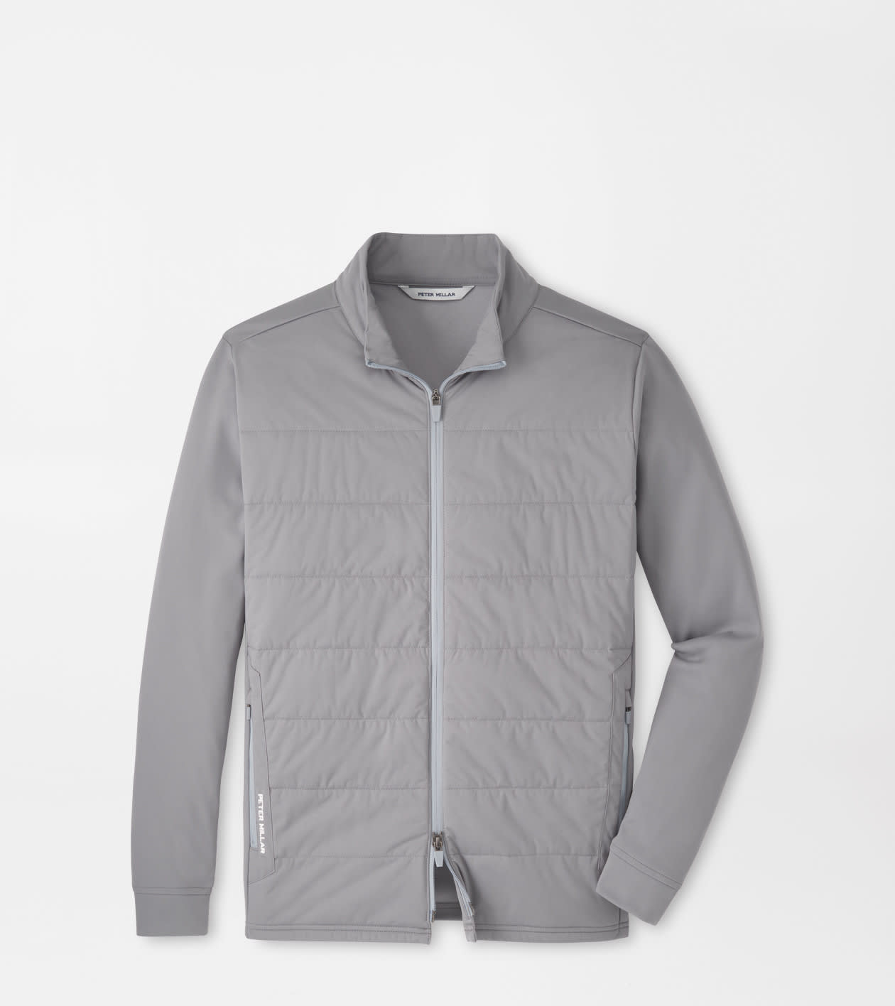 Peter Millar Men's Oslo Grey Merge Hybrid Jacket