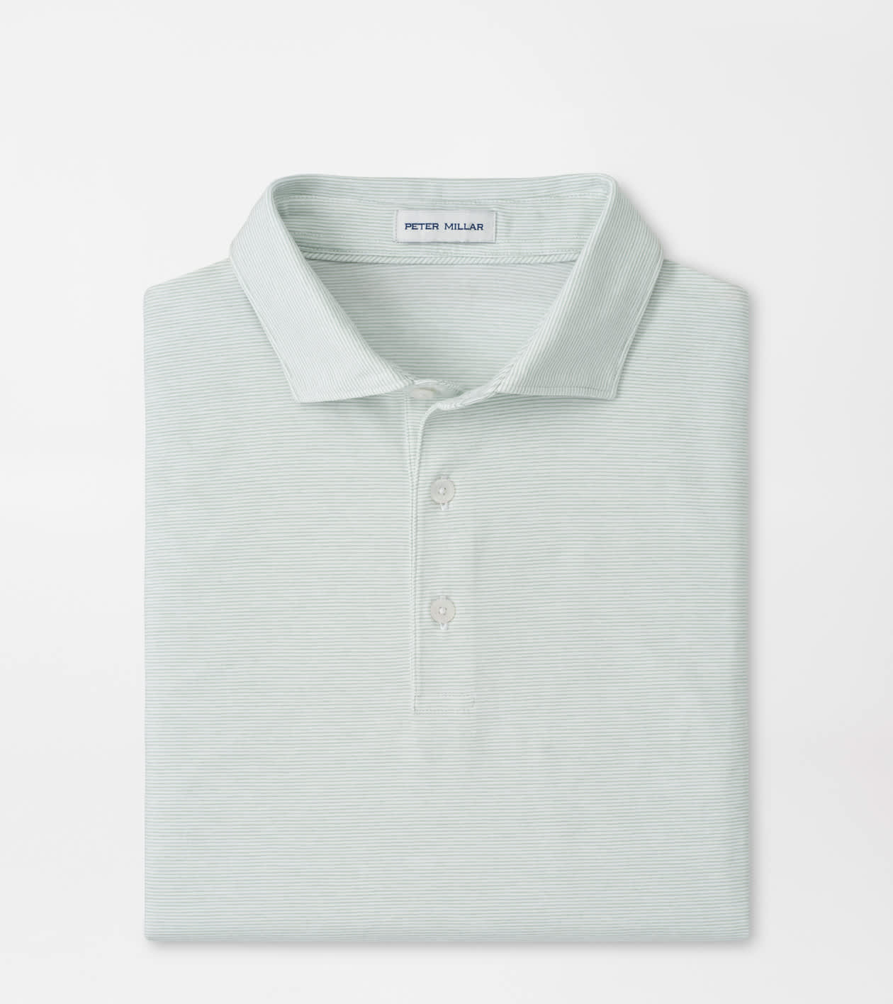 Peter Millar Men's White Ryles Crown Flex Cotton Polo