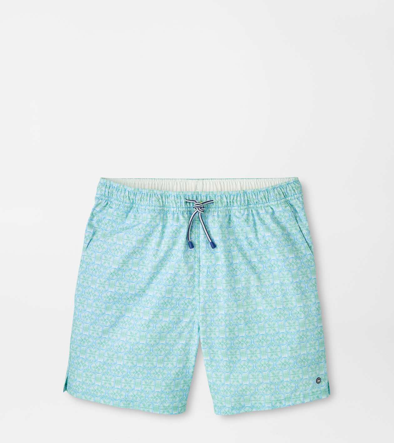 Peter Millar Men's Rainforest Tide Lines Swim Trunk