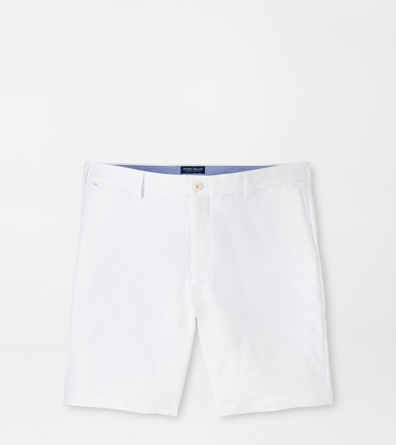 Peter Millar Men's White Surge Performance Short