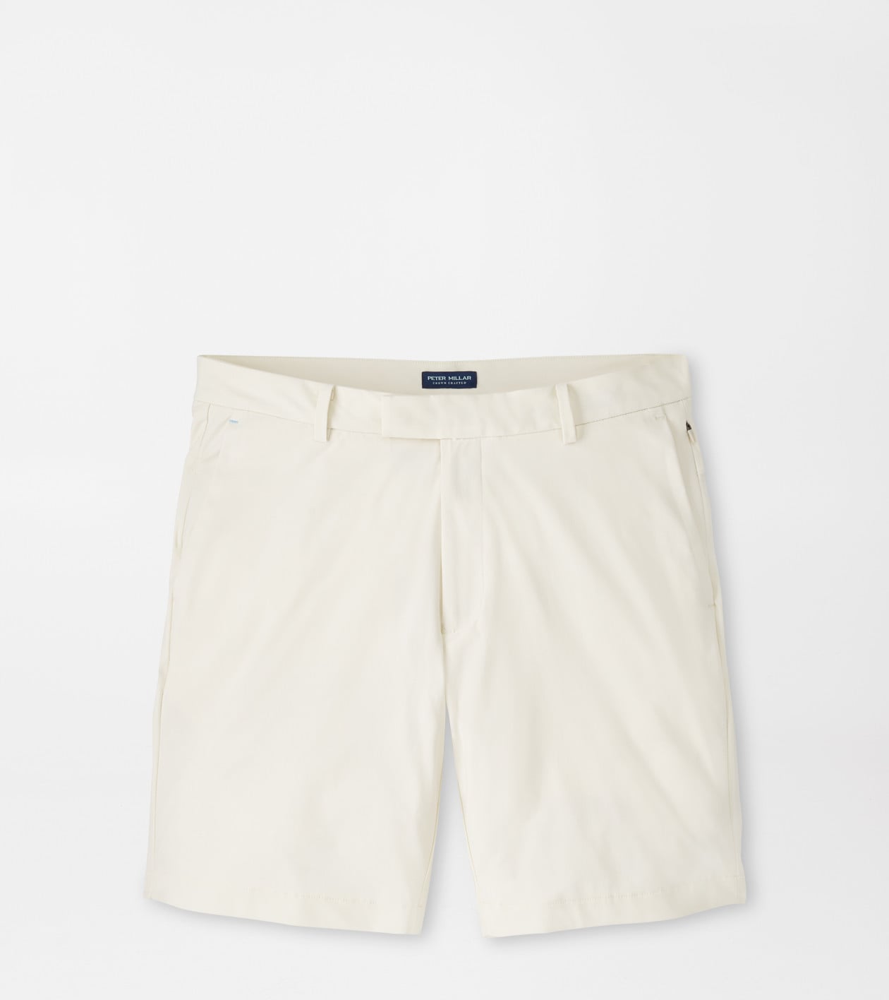 Peter Millar Men's Almond Bingham Performance Short