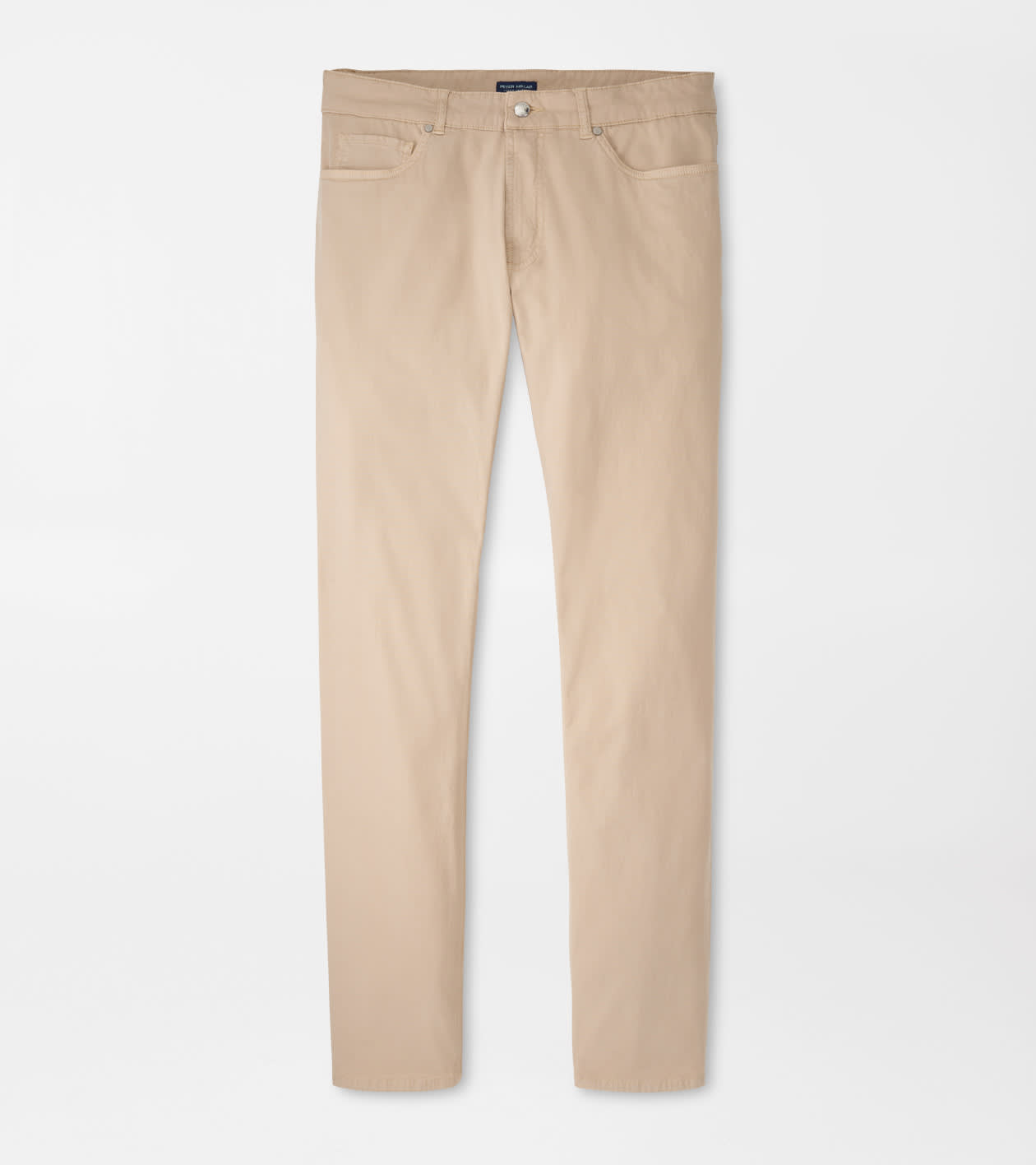 Peter Millar Men's Warm Sand Wayfare Five-Pocket Trouser