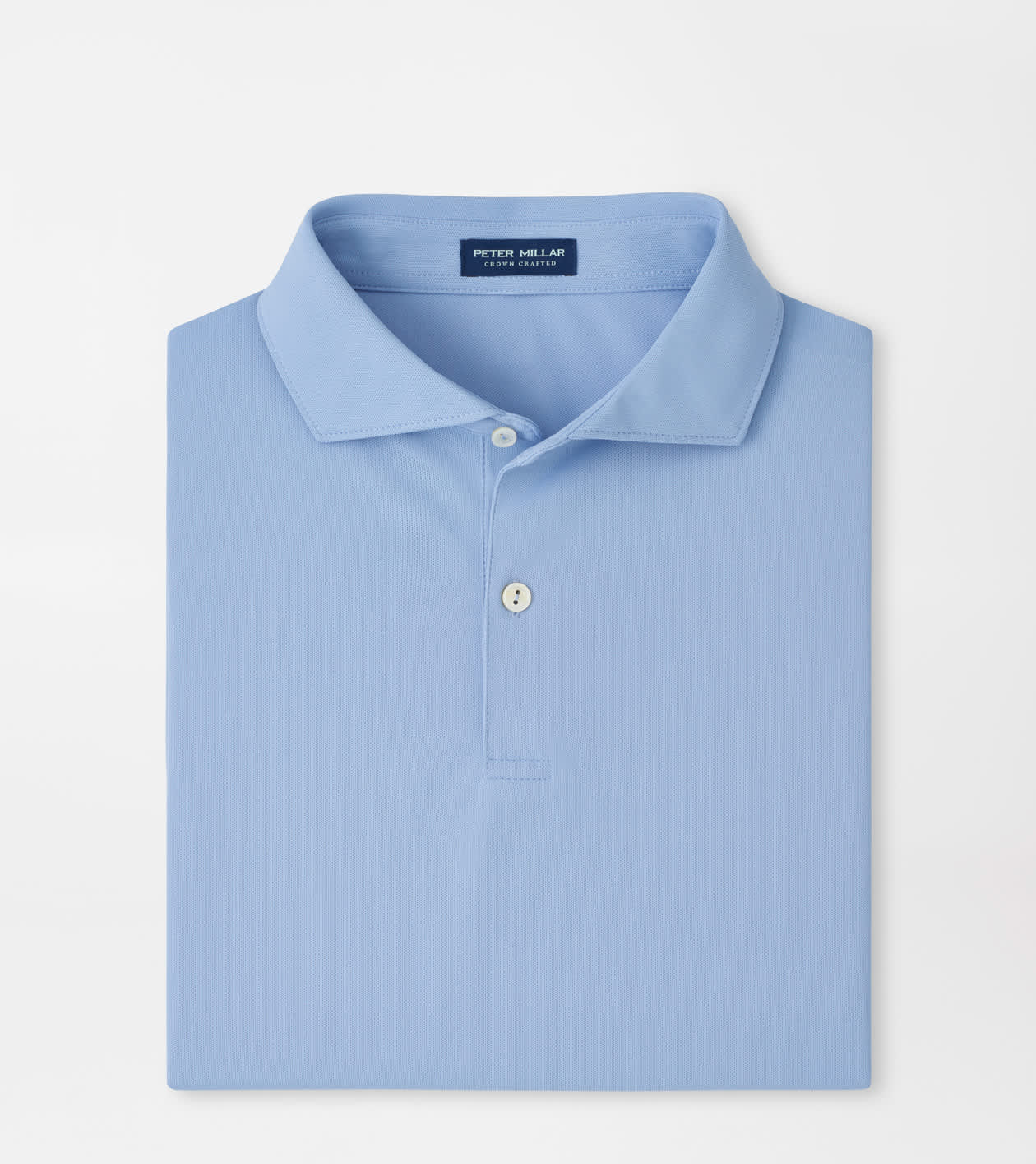 Peter Millar Men's Iris Mist Soul Performance Mesh Polo