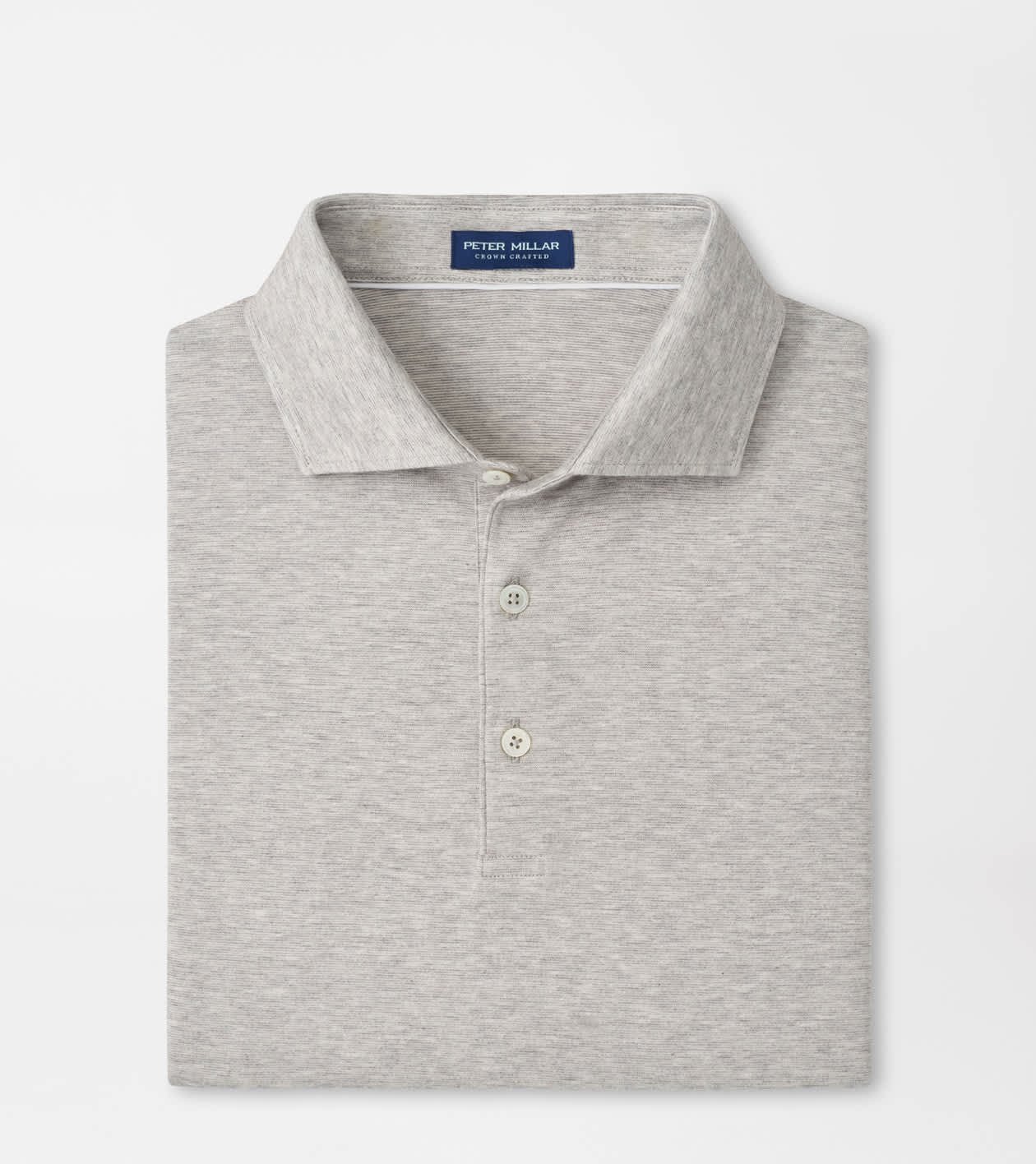 Peter Millar Men's Gale Grey Excursionist Flex Polo