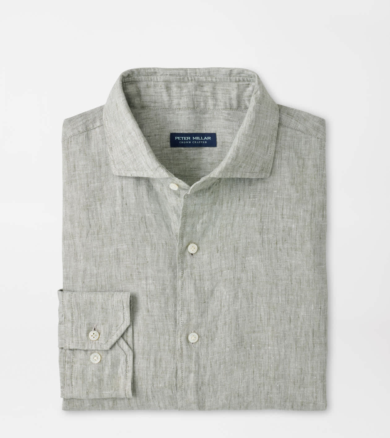 Peter Millar Astino Lino Shirt Willow