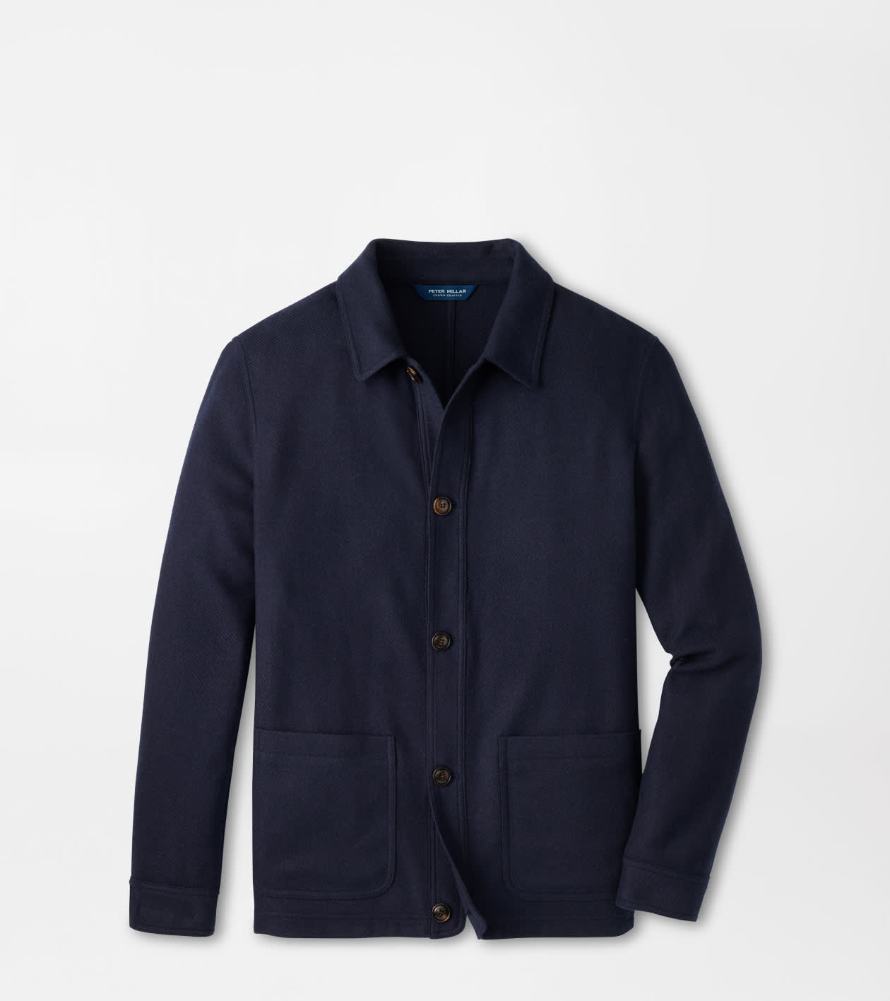 Peter Millar Men's Navy Voyager Chore Coat