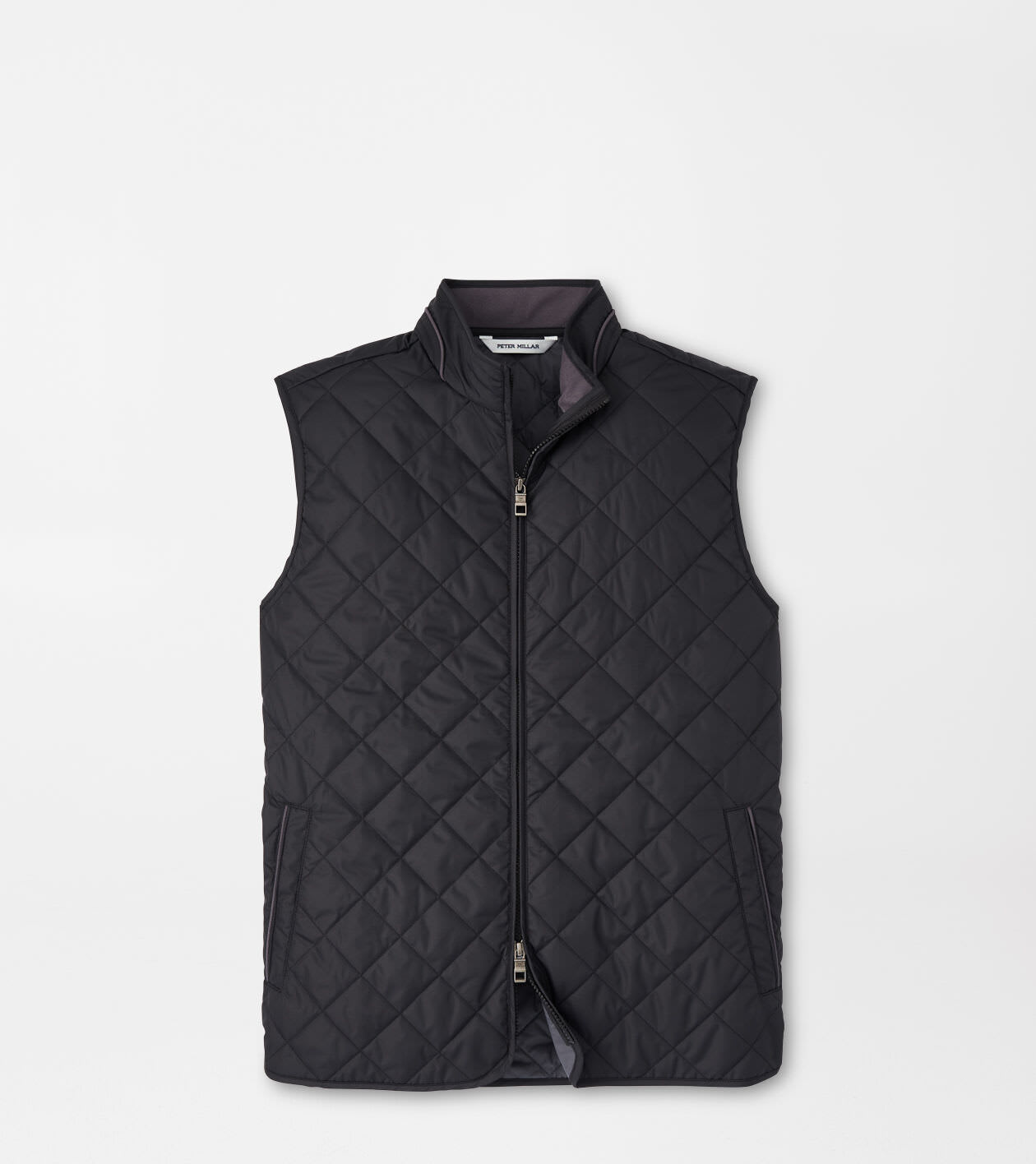 Peter Millar Men's Black Essex Gilet