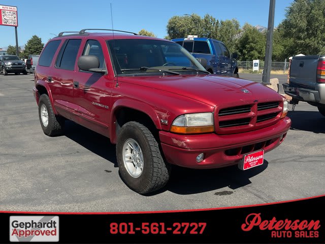 1999 Dodge Durango used sport utility for sale at Peterson Auto Sales in Midvale, UT