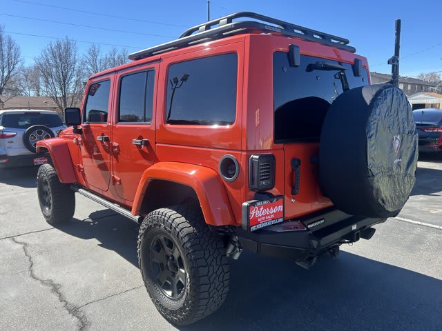2015 Jeep Wrangler Unlimited used convertible for sale at Peterson Auto Sales in Midvale, UT — photo 6 of 20