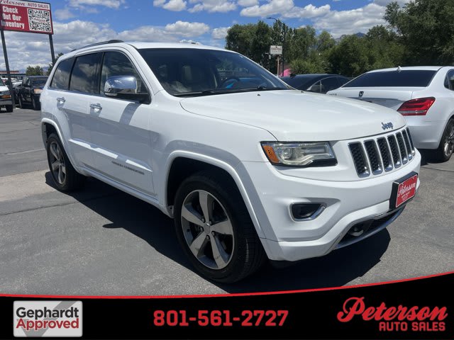 2015 Jeep Grand Cherokee used sport utility for sale at Peterson Auto Sales in Midvale, UT
