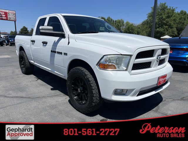 2012 Ram 1500 used crew cab pickup for sale at Peterson Auto Sales in Midvale, UT