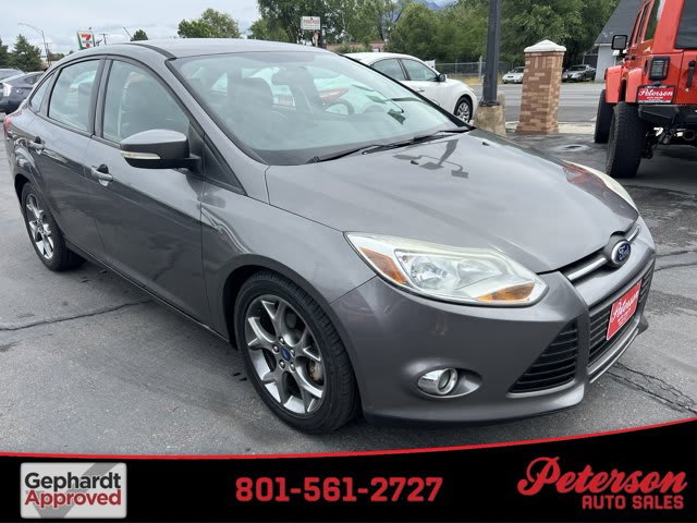 2013 Ford Focus used 4dr car for sale at Peterson Auto Sales in Midvale, UT
