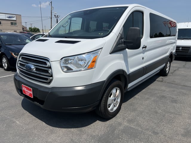2018 Ford Transit Passenger Wagon used full-size passenger van for sale at Peterson Auto Sales in Midvale, UT — photo 2 of 20