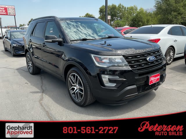 2016 Ford Explorer used sport utility for sale at Peterson Auto Sales in Midvale, UT