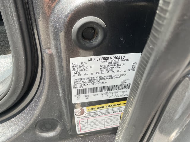 2016 Ford Expedition EL used sport utility for sale at Peterson Auto Sales in Midvale, UT — photo 20 of 22