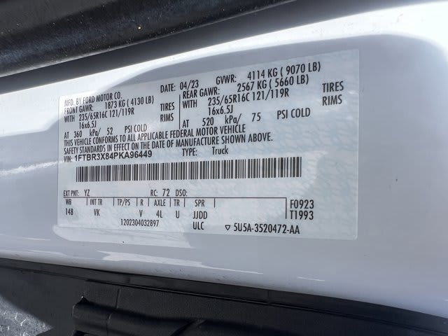 2023 Ford Transit Cargo Van used full-size cargo van for sale at Peterson Auto Sales in Midvale, UT — photo 13 of 20