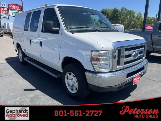 2014 Ford Econoline Cargo Van used full-size cargo van for sale at Peterson Auto Sales in Midvale, UT
