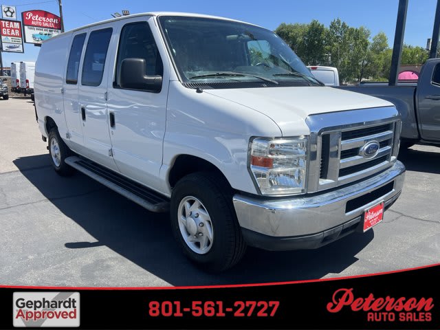 2014 Ford Econoline Cargo Van used full-size cargo van for sale at Peterson Auto Sales in Midvale, UT
