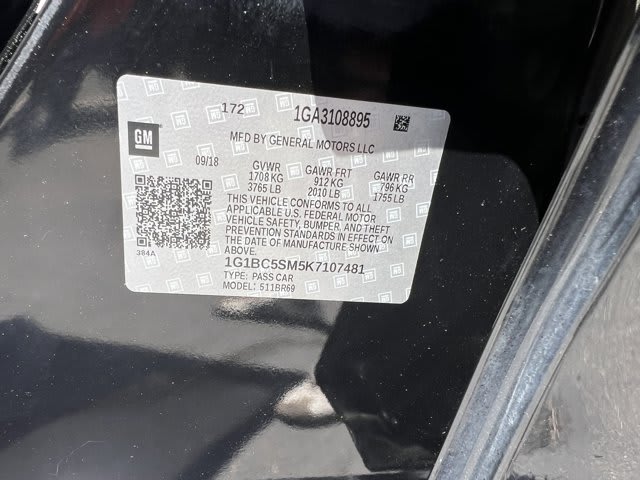 2019 Chevrolet Cruze used 4dr car for sale at Peterson Auto Sales in Midvale, UT — photo 14 of 20