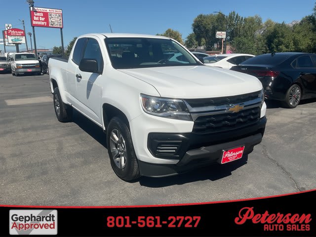 2022 Chevrolet Colorado used extended cab pickup for sale at Peterson Auto Sales in Midvale, UT