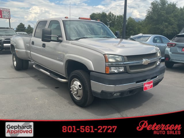 2006 Chevrolet Silverado 3500 used crew cab pickup for sale at Peterson Auto Sales in Midvale, UT