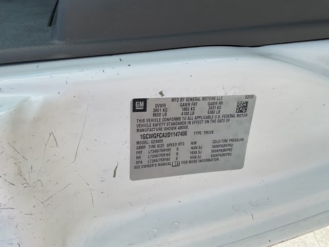 2013 Chevrolet Express Cargo Van used full-size cargo van for sale at Peterson Auto Sales in Midvale, UT — photo 16 of 19