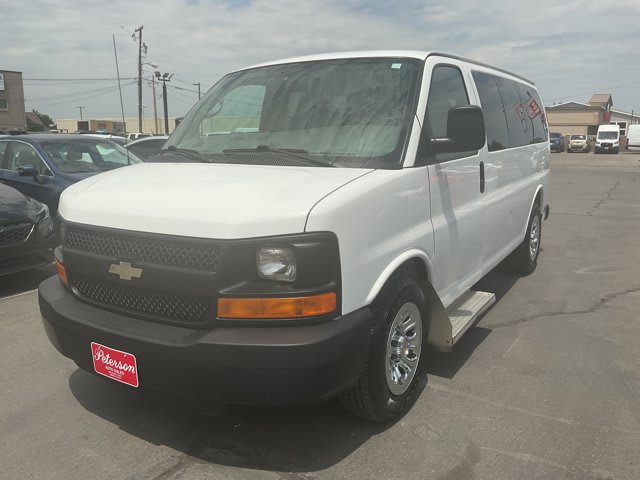 2012 Chevrolet Express Passenger used full-size passenger van for sale at Peterson Auto Sales in Midvale, UT — photo 2 of 20