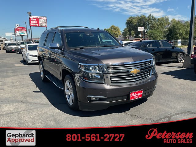 2015 Chevrolet Tahoe used sport utility for sale at Peterson Auto Sales in Midvale, UT