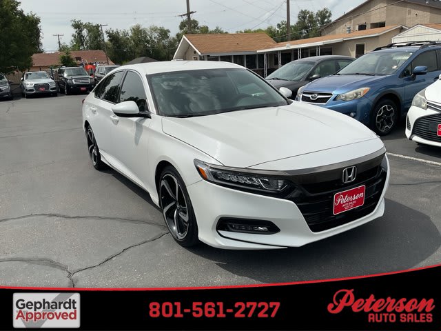 2020 Honda Accord Sedan used 4dr car for sale at Peterson Auto Sales in Midvale, UT