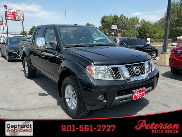 2016 Nissan Frontier used crew cab pickup for sale at Peterson Auto Sales in Midvale, UT