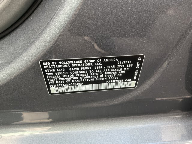 2017 Volkswagen Passat used 4dr car for sale at Peterson Auto Sales in Midvale, UT — photo 15 of 20