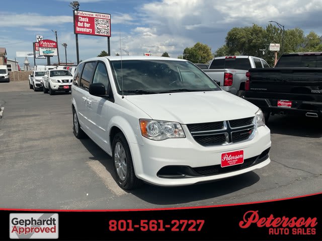 2017 Dodge Grand Caravan used mini-van, passenger for sale at Peterson Auto Sales in Midvale, UT