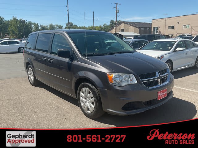 2017 Dodge Grand Caravan used mini-van, passenger for sale at Peterson Auto Sales in Midvale, UT