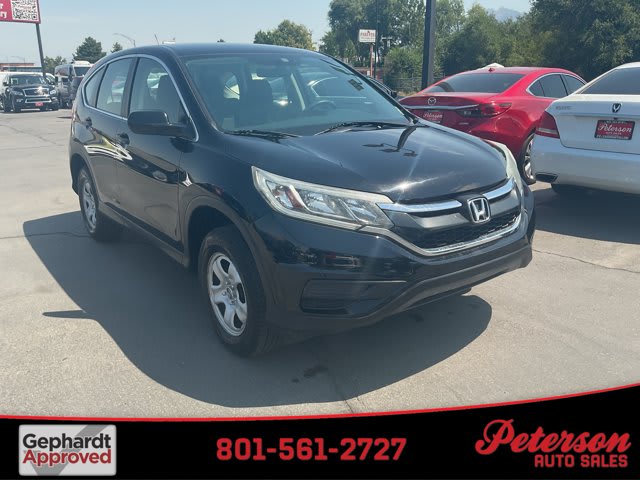 2016 Honda CR-V used sport utility for sale at Peterson Auto Sales in Midvale, UT