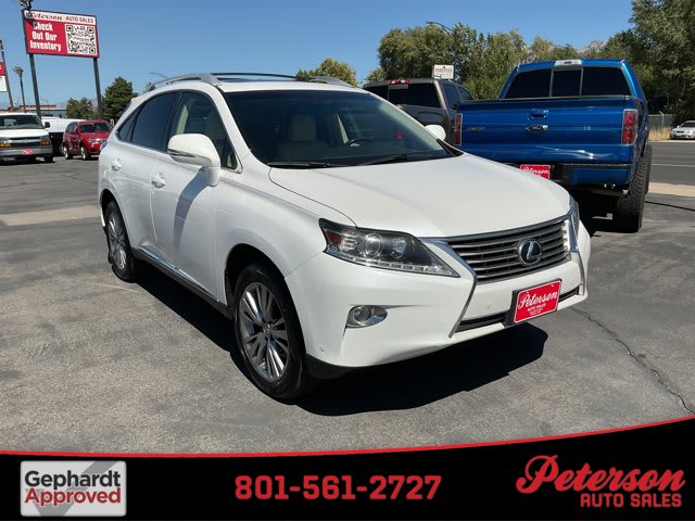 2013 Lexus RX 350 used sport utility for sale at Peterson Auto Sales in Midvale, UT