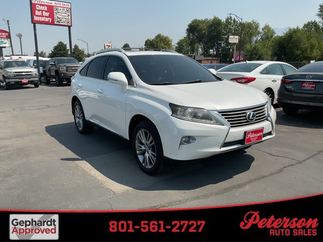 2013 Lexus RX 350 used sport utility for sale at Peterson Auto Sales in Midvale, UT