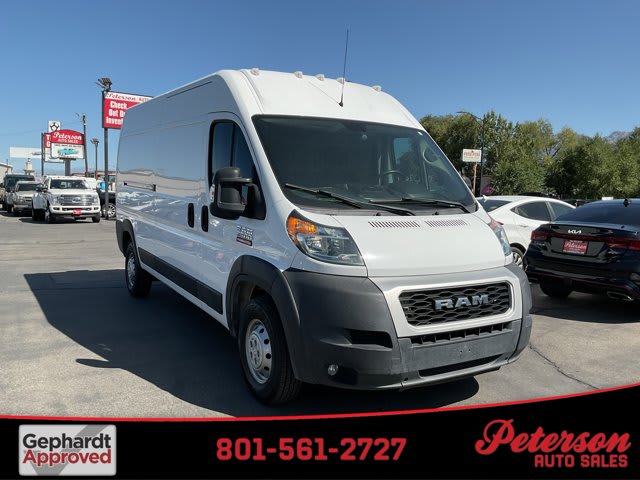 2021 Ram ProMaster Cargo Van used full-size cargo van for sale at Peterson Auto Sales in Midvale, UT