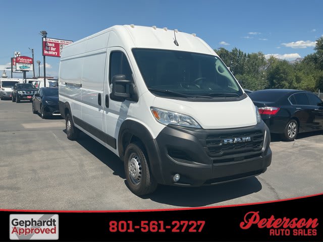 2024 Ram ProMaster Cargo Van used full-size cargo van for sale at Peterson Auto Sales in Midvale, UT
