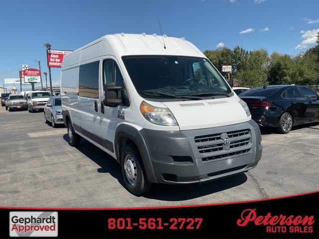 2016 Ram ProMaster Cargo Van used full-size cargo van for sale at Peterson Auto Sales in Midvale, UT