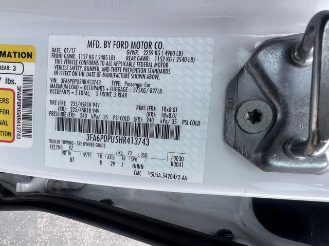 2017 Ford Fusion Energi used 4dr car for sale at Peterson Auto Sales in Midvale, UT — photo 15 of 25