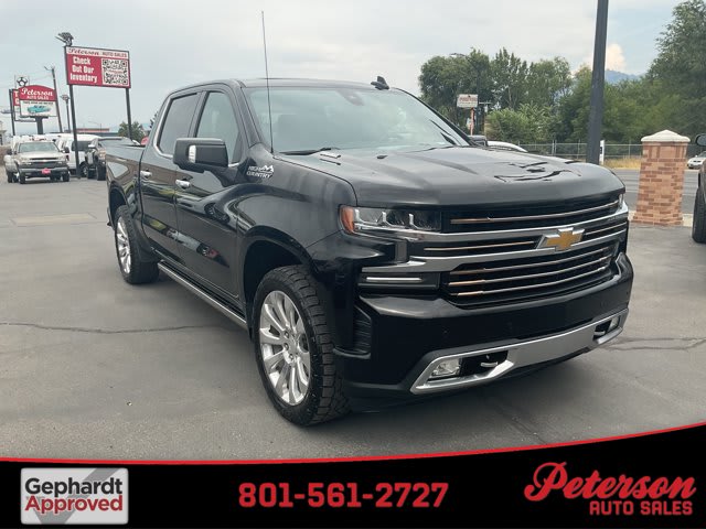 2021 Chevrolet Silverado 1500 used crew cab pickup for sale at Peterson Auto Sales in Midvale, UT