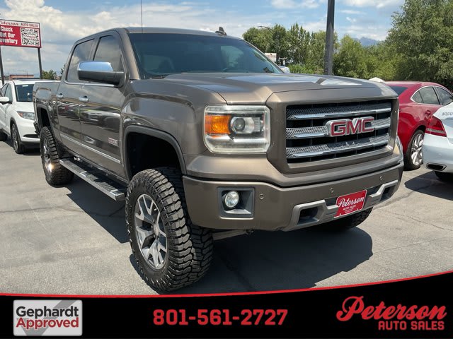 2015 GMC Sierra 1500 used crew cab pickup for sale at Peterson Auto Sales in Midvale, UT