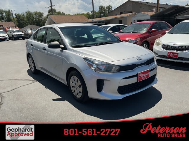 2018 Kia Rio used 4dr car for sale at Peterson Auto Sales in Midvale, UT