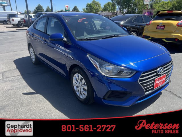 2020 Hyundai Accent used 4dr car for sale at Peterson Auto Sales in Midvale, UT