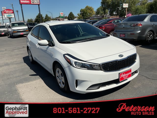 2017 Kia Forte used 4dr car for sale at Peterson Auto Sales in Midvale, UT