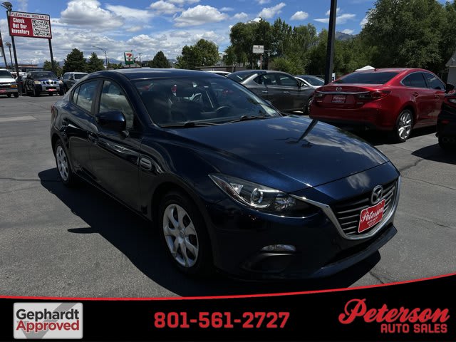 2016 Mazda Mazda3 used 4dr car for sale at Peterson Auto Sales in Midvale, UT