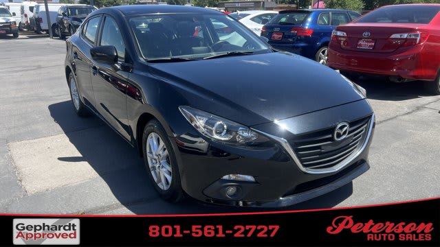 2015 Mazda Mazda3 used 4dr car for sale at Peterson Auto Sales in Midvale, UT