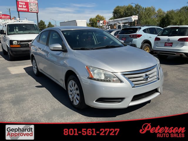 2015 Nissan Sentra used 4dr car for sale at Peterson Auto Sales in Midvale, UT